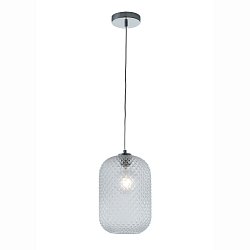 Obrázek pro produkt Závěsné svítidlo Ashford Ovale, průhledné, 1 x E27, 20 x 150 cm - FANEUROPE