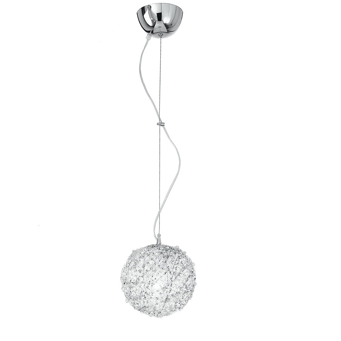 FAN I-ASTRA/S20 Závěsné svítidlo Astra, chrom, 1 x E27, 20 x 120 cm - FANEUROPE