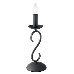Obrázek pro produkt Stolní lampa Lume Beatrice, antracitová, 1 x E14, 14 x 33 cm - FANEUROPE