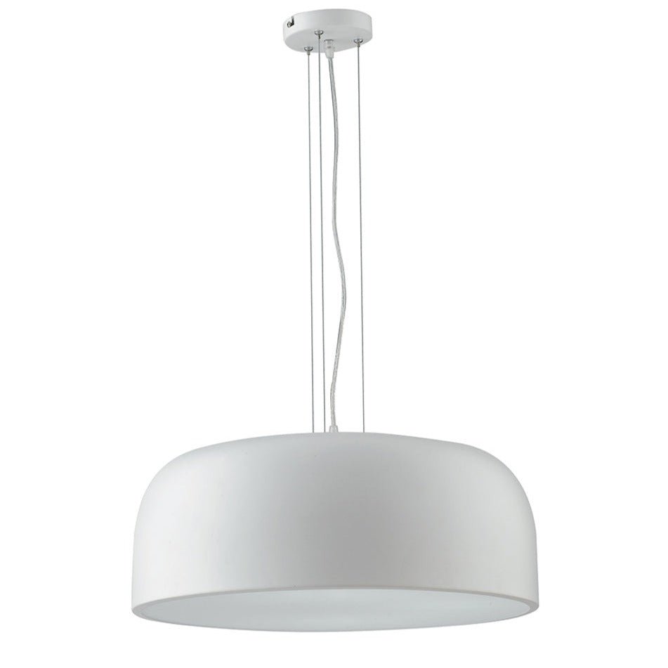 FAN I-BISTROT-S52 BCO Závěsné svítidlo Bistrot, bílé, 4 x E27, 52 x 22 cm - FANEUROPE