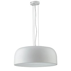 Obrázek pro produkt Závěsné svítidlo Bistrot, bílé, 4 x E27, 52 x 22 cm - FANEUROPE