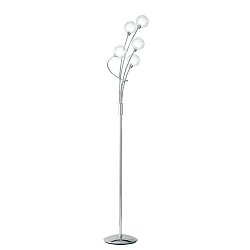 Obrázek pro produkt Stojací lampa Piantana Blog, chrom, 5 x G9, 36 x 150 cm - FANEUROPE
