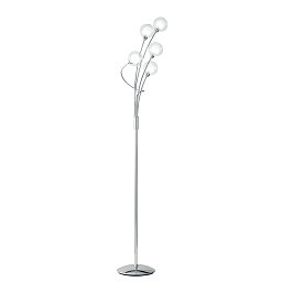 Obrázek pro produkt Stojací lampa Piantana Blog, chrom, 5 x G9, 36 x 150 cm - FANEUROPE