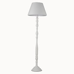 Obrázek pro produkt Stojací lampa Piantana Bourlesque, bílá, 1 x E27, 45 x 155 cm - FANEUROPE