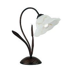 Obrázek pro produkt Stolní lampa Lume Byron, rezavá, 1xE27, 38 x 43 cm - FANEUROPE
