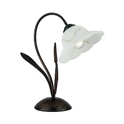 Obrázek pro produkt Stolní lampa Lume Byron, rezavá, 1xE27, 38 x 43 cm - FANEUROPE