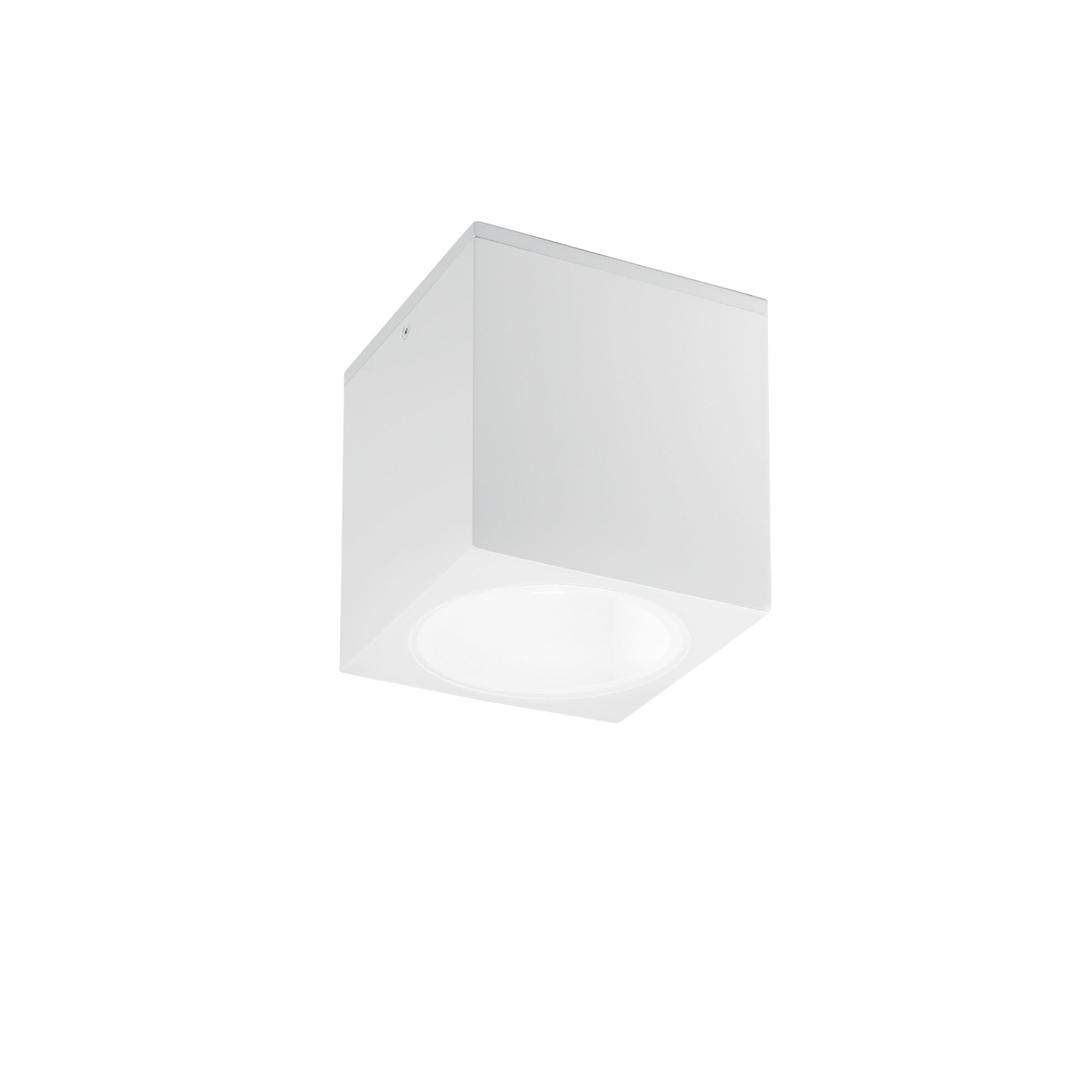 FAN I-CITIZEN-Q1-BCO Venkovní stropní svítidlo Citizen, bílé, 1 x E27, IP54, 15 x 15 x 17 cm - FANEUROPE