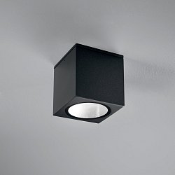 Obrázek pro produkt Venkovní stropní svítidlo Citizen, černé, 1 x E27, IP54, 15 x 15 x 17 cm - FANEUROPE