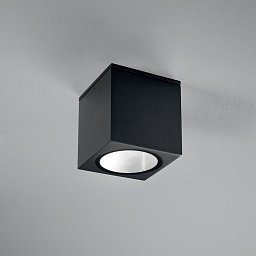 Obrázek pro produkt Venkovní stropní svítidlo Citizen, černé, 1 x E27, IP54, 15 x 15 x 17 cm - FANEUROPE