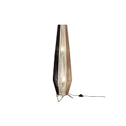 Obrázek pro produkt Stolní lampa Coconut černá+bílá+marrone, kov, 2xE27, 40 W; lampa pr. 25 x H 90 cm, konstrukce pr. 25 x H 100 cm - FANEUROPE