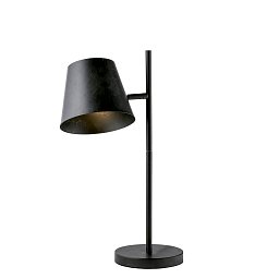 Obrázek pro produkt Stolní lampa Lume Colt, šedá, 1 x E27, 33,5 x 55 cm - FANEUROPE
