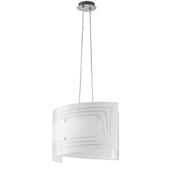 Obrázek pro produkt Závěsné svítidlo Concept, bílé, 2 x E27, 45 x 130 cm - FANEUROPE