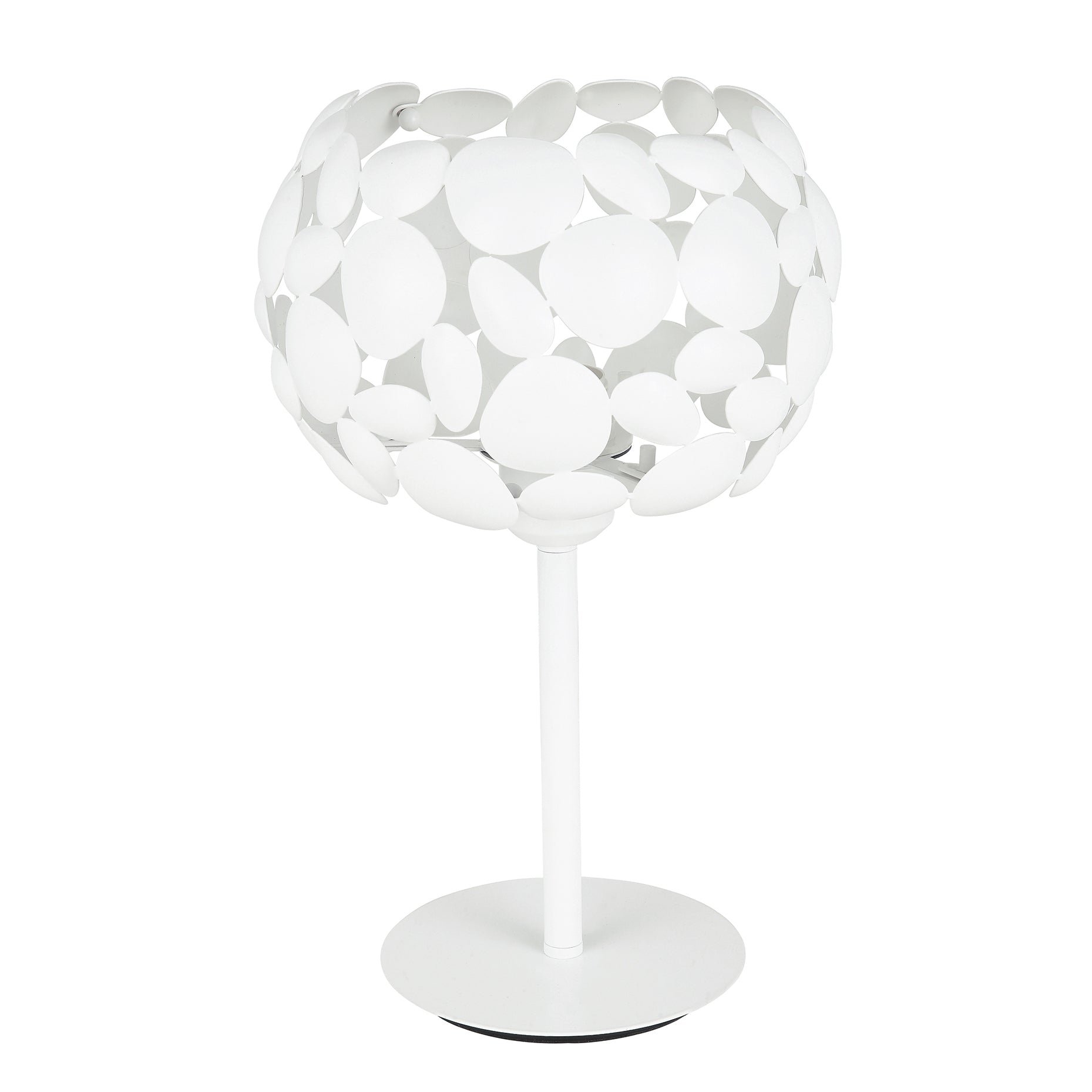 FAN I-DIONISO-L-BCO Stolní lampa Lumetto Dioniso, bílá, 1 x E27, 22 x 22 x 34,5 cm - FANEUROPE