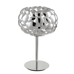 Obrázek pro produkt Stolní lampa Lumetto Dioniso, chrom, 1 x E27, 22 x 22 x 34,5 cm - FANEUROPE