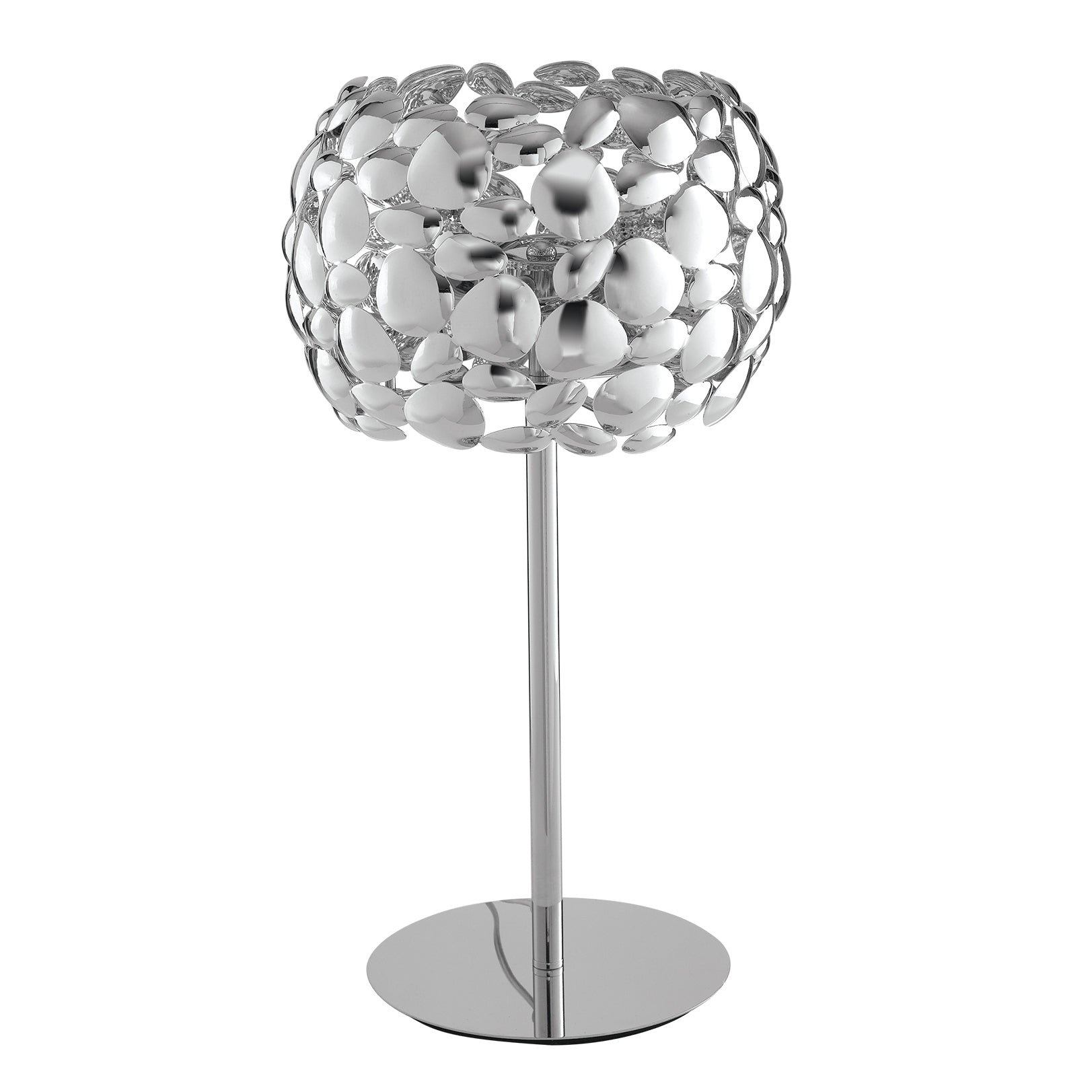 FAN I-DIONISO-LG-CR Stolní lampa Lume Dioniso, chrom, 1 x E27, 30 x 30 x 51 cm - FANEUROPE