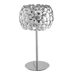 Obrázek pro produkt Stolní lampa Lume Dioniso, chrom, 1 x E27, 30 x 30 x 51 cm - FANEUROPE