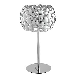 Obrázek pro produkt Stolní lampa Lume Dioniso, chrom, 1 x E27, 30 x 30 x 51 cm - FANEUROPE