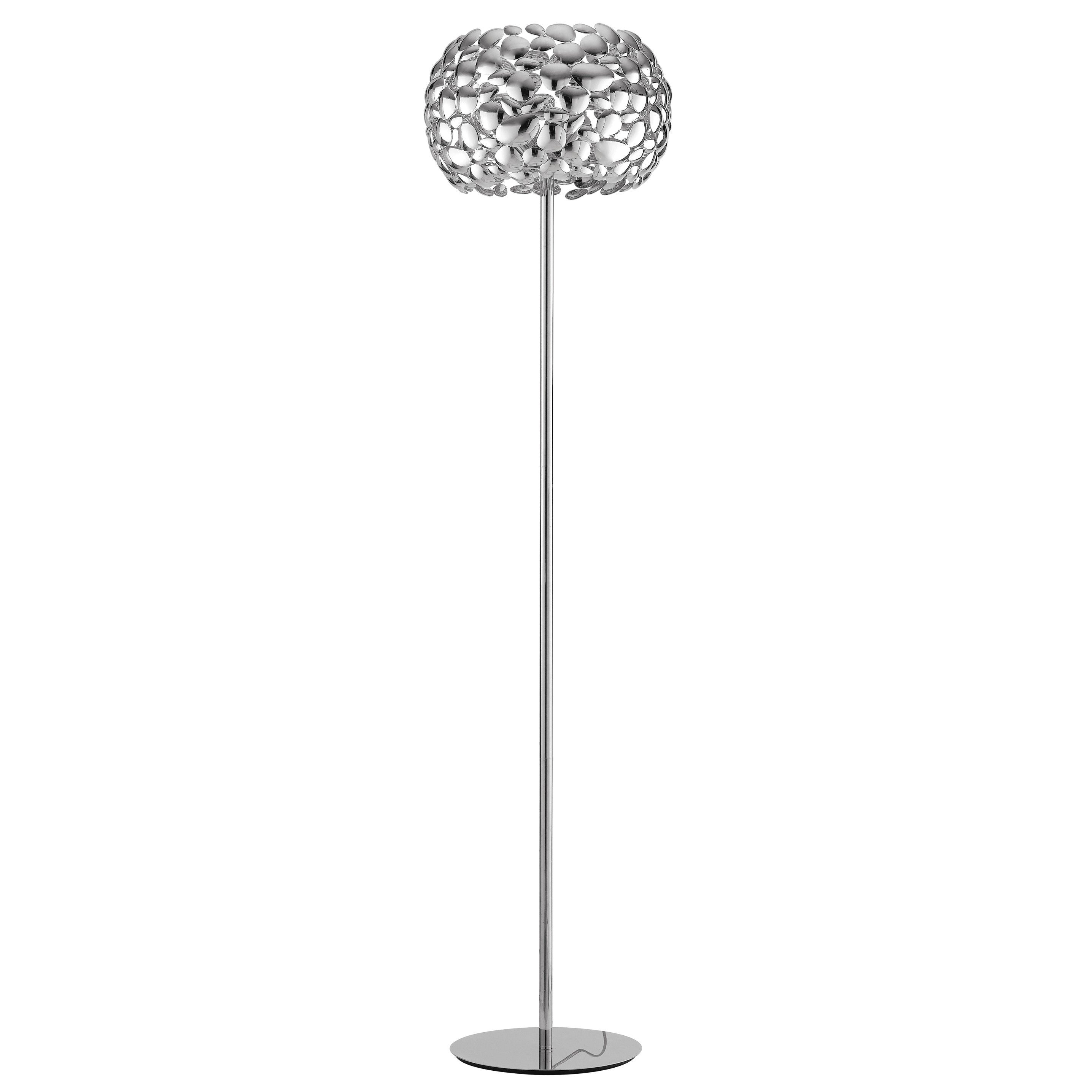 FAN I-DIONISO-PT-CR Stojací lampa Dioniso, chrom, 3 x E27, 40 x 40 x 163 cm - FANEUROPE