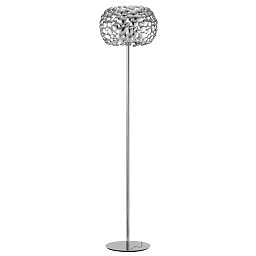 Obrázek pro produkt Stojací lampa Piantana Dioniso, chrom, 3 x E27, 40 x 40 x 163 cm - FANEUROPE