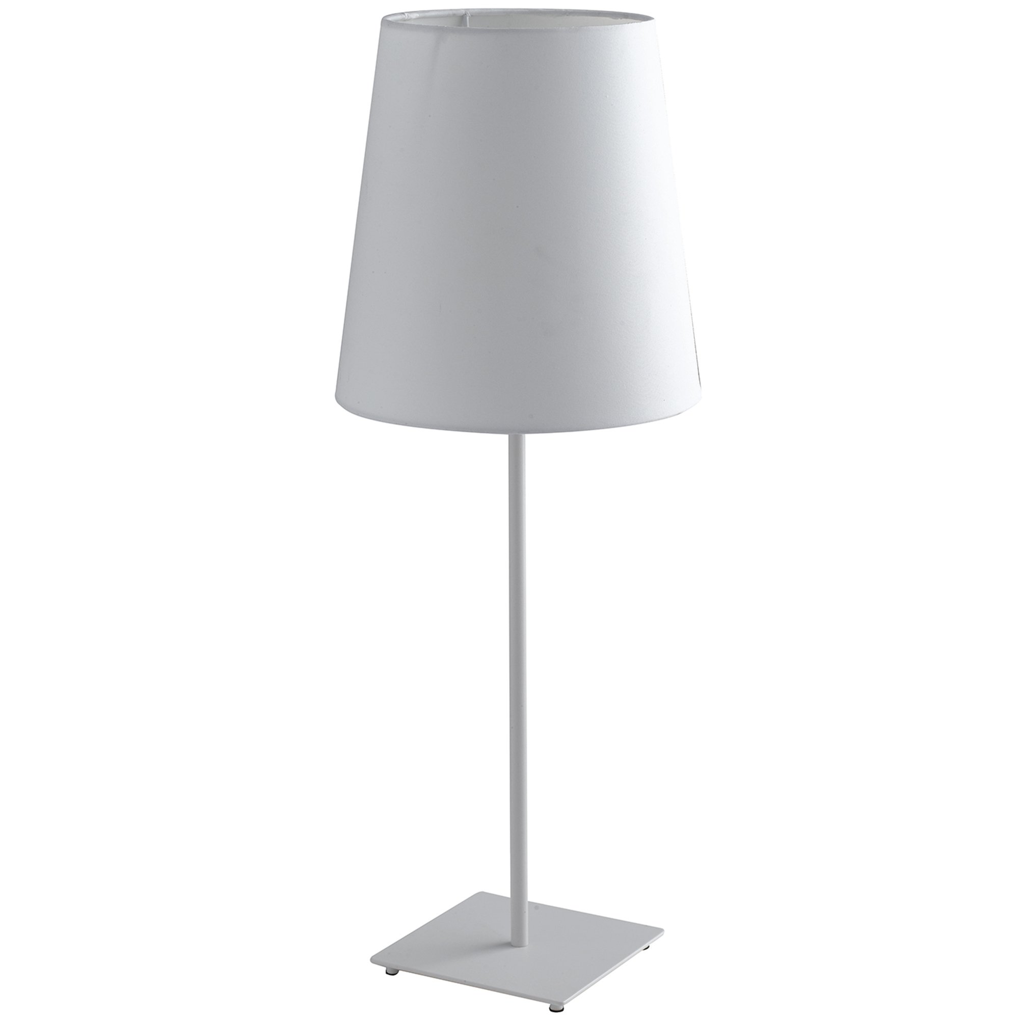FAN I-ELVIS-L BCO Stolní lampa Lume Elvis, bílá, 1 x E27, 24 x 63,5 cm - FANEUROPE