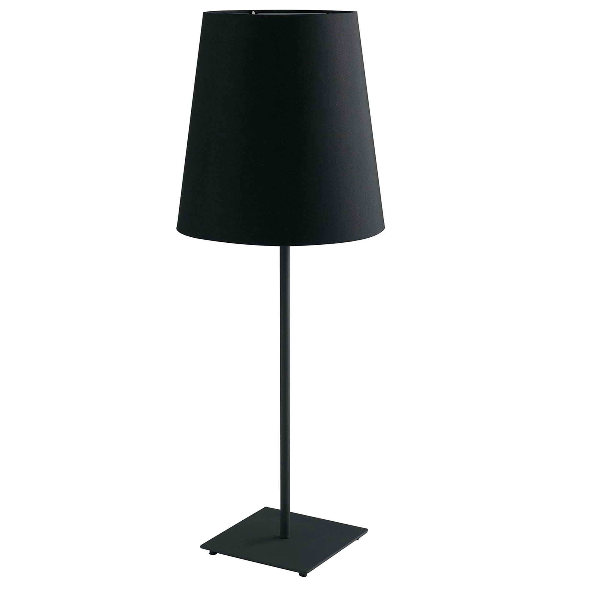 FAN I-ELVIS-L NER Stolní lampa Lume Elvis, černá, 1 x E27, 24 x 63,5 cm - FANEUROPE
