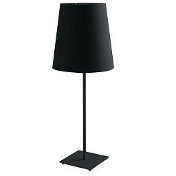 Obrázek pro produkt Stolní lampa Lume Elvis, černá, 1 x E27, 24 x 63,5 cm - FANEUROPE