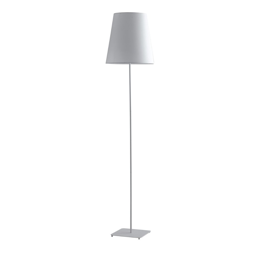 FAN I-ELVIS-PT BCO Stojací lampa Piantana Elvis, bílá, 1 x E27, 34 x 155 cm - FANEUROPE