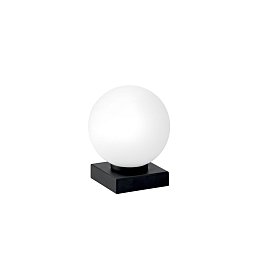 Obrázek pro produkt Stolní lampa Lume Enoire, černé/opálové, 1 x E14, 14 x 14 x 17,5 cm - FANEUROPE