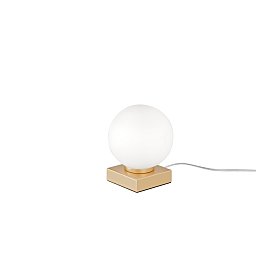 Obrázek pro produkt Stolní lampa Lumetto Enoire, zlaté, 1 x E14, 14 x 14 x 17,5 cm - FANEUROPE