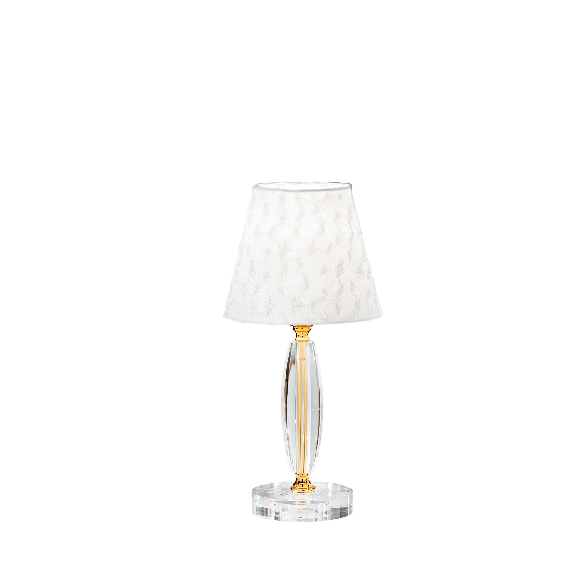FAN I-EPOQUE/L1 Stolní lampa Lumetto Epoque, zlatá, 1 x E27, 20 x 43 cm - FANEUROPE