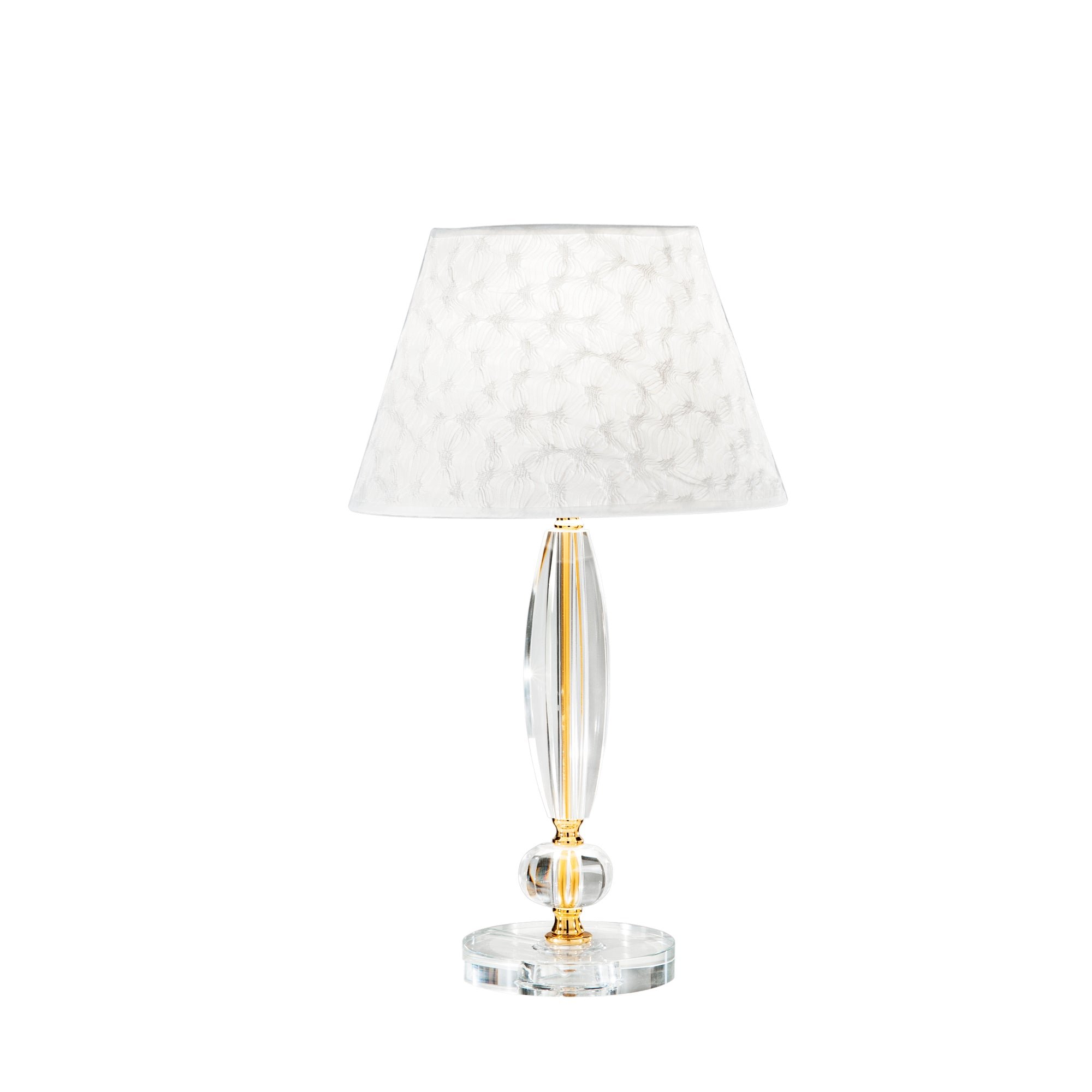 FAN I-EPOQUE/LG1 Stolní lampa Lume Epoque, zlatá, 1 x E27, 30 x 56 cm - FANEUROPE