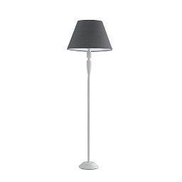 Obrázek pro produkt Stojací lampa Piantana Favola, bílé/šedé, 1 x E27, 45 x 155 cm - FANEUROPE
