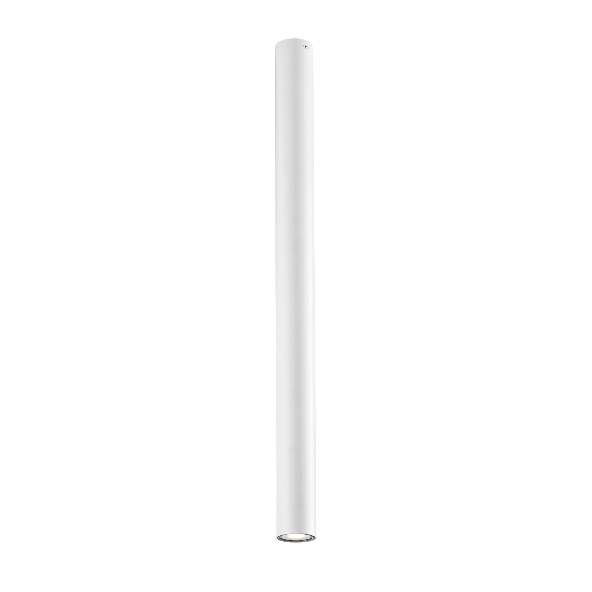 FAN I-FLUKE-PL75 BCO Stropní svítidlo Fluke, kruhové, bílé, 1 x GU10, 5,5 x 5,5 x 75 cm - FANEUROPE