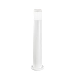 Obrázek pro produkt Sloupkové svítidlo Paletto, kruhové, polykarbonátové, bílé, 1 x GU10, 17.5 x 17.5 x 77.5 cm - FANEUROPE