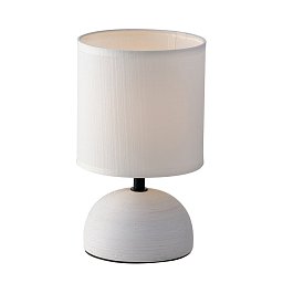 Obrázek pro produkt Stolní lampa Lumetto Furore, bílá, 1 x E14, 14 x 24 cm - FANEUROPE