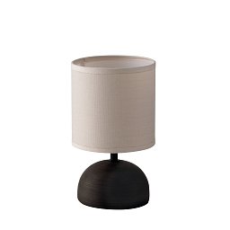 Obrázek pro produkt Stolní lampa Lumetto Furore, hnědá, 1 x E14, 14 x 24 cm - FANEUROPE
