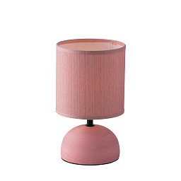 Obrázek pro produkt Stolní lampa Lumetto Furore, růžová, 1 x E14, 14 x 24 cm - FANEUROPE