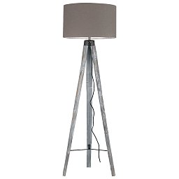 Obrázek pro produkt Stojací lampa Piantana Gallery, dřevěná, 1 x E27, 51 x 156 cm - FANEUROPE