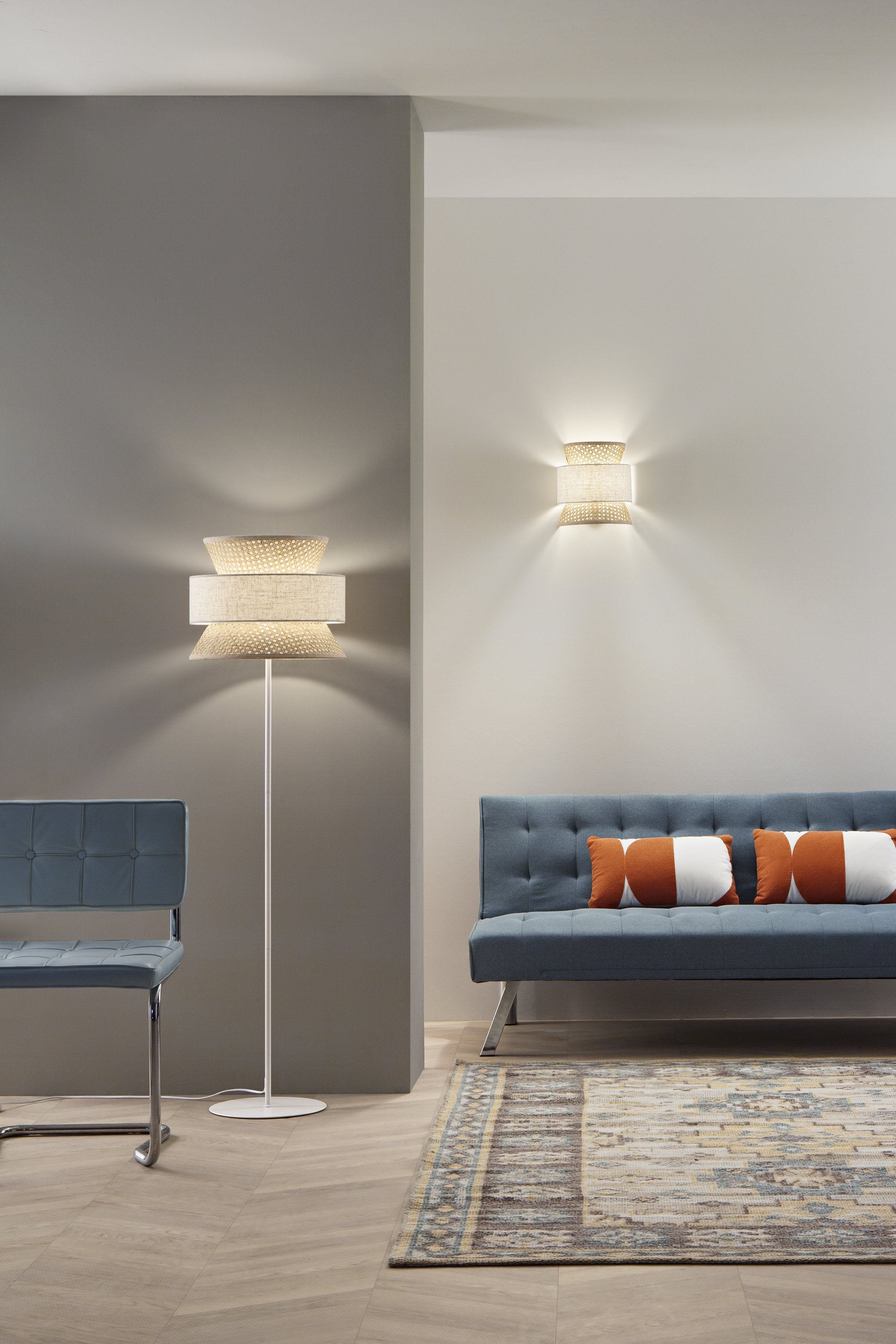 Obrázek produktu Stojací lampa Gazebo přírodní ratan + béžová, 1 x E27, pr. 40 x 145 cm - FANEUROPE 3 Obrázek produktu Stojací lampa Gazebo přírodní ratan + béžová, 1 x E27, pr. 40 x 145 cm - FANEUROPE 3