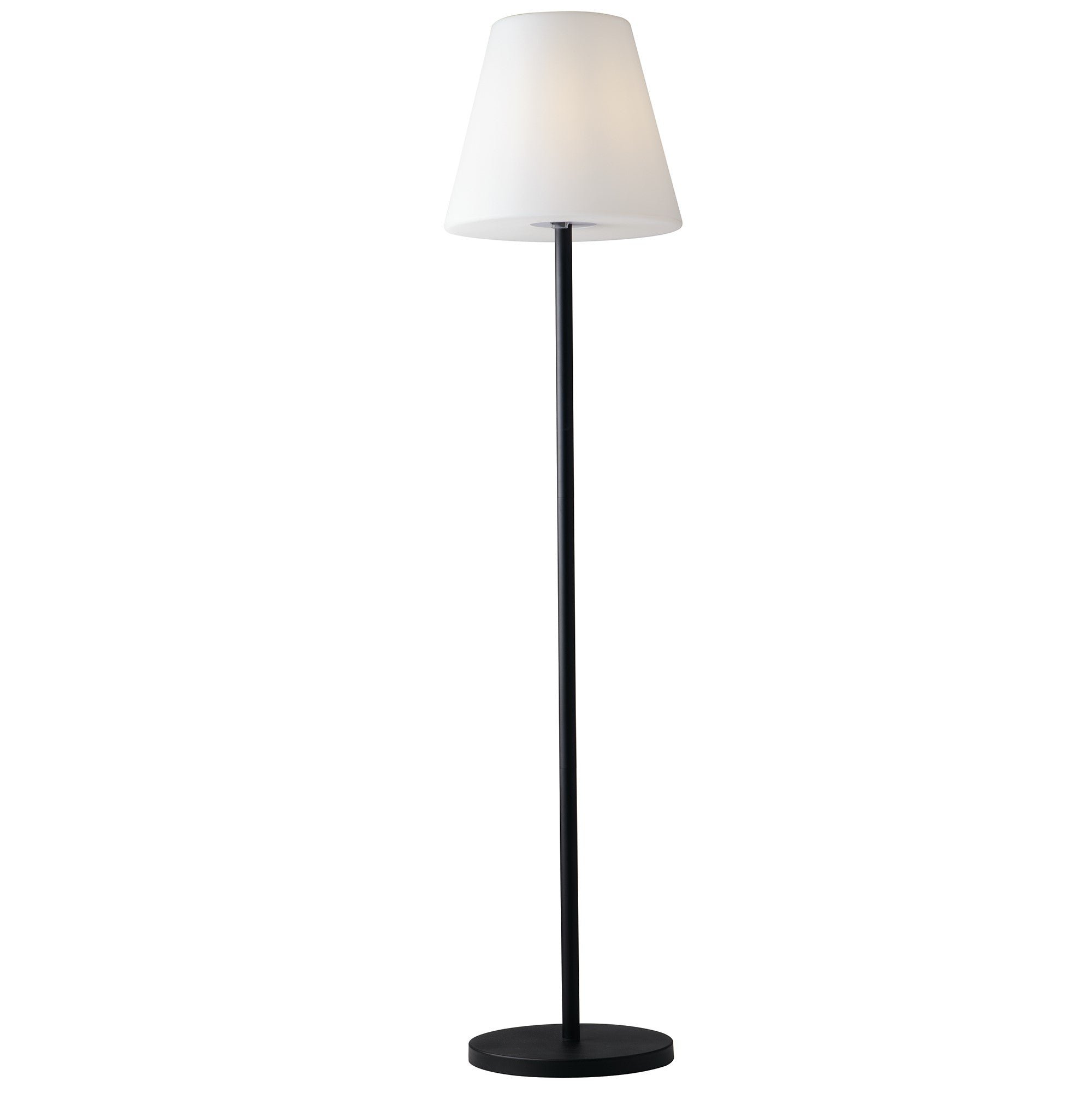 FAN I-GECO-BAR-PT Venkovní stojací lampa, antracit/bílá, 1 x E27, IP65, 34 x 153 cm, kabel 250 cm - FANEUROPE