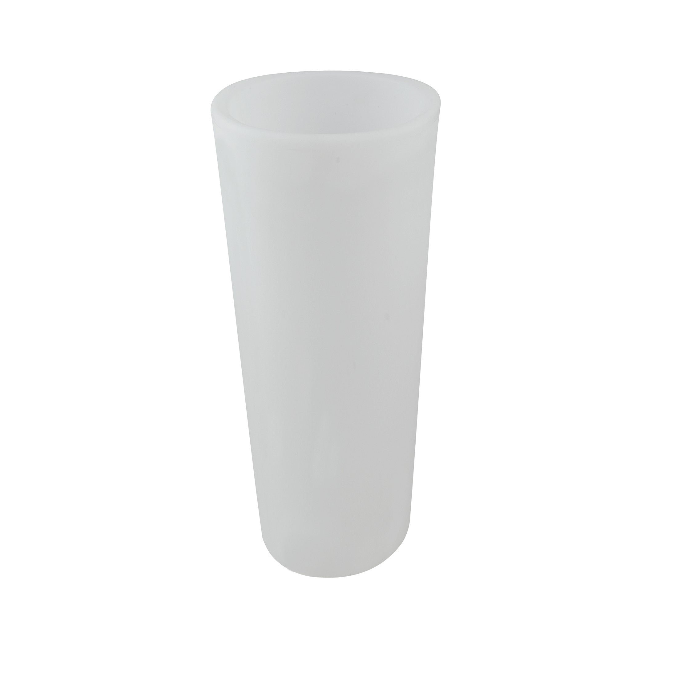 FAN I-GECO-VASO-E-R-L Světelná váza Geco, bílá, 1 x E27, IP65, výška 60 cm, průměr 28 cm, kabel 250 cm - FANEUROPE