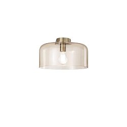 Obrázek pro produkt Stropní svítidlo Gibus, jantarové, 1 x E27, 30 x 30 x 23 cm - FANEUROPE