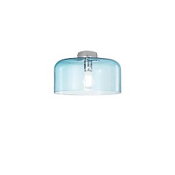 Obrázek pro produkt Stropní svítidlo Gibus, tyrkysové, 1 x E27, 30 x 30 x 23 cm - FANEUROPE
