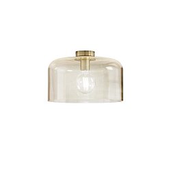 Obrázek pro produkt Stropní svítidlo Gibus, jantarové, 1 x E27, 35 x 35 x 23 cm - FANEUROPE
