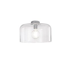 Obrázek pro produkt Stropní svítidlo Gibus, průhledné, 1 x E27, 35 x 35 x 23 cm - FANEUROPE
