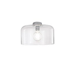 Obrázek pro produkt Stropní svítidlo Gibus, průhledné, 1 x E27, 35 x 35 x 23 cm - FANEUROPE