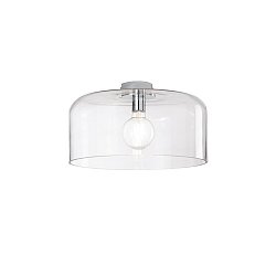 Obrázek pro produkt Stropní svítidlo Gibus, průhledné, 1 x E27, 40 x 40 x 23 cm - FANEUROPE