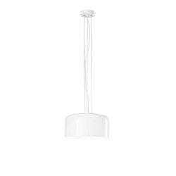 Obrázek pro produkt Závěsné svítidlo Gibus, bílé, 1 x E27, 30 x 30 x 150 cm - FANEUROPE