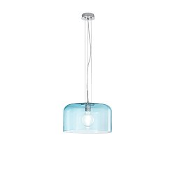 Obrázek pro produkt Závěsné svítidlo Gibus, tyrkysové, 1 x E27, 35 x 35 x 150 cm - FANEUROPE