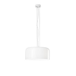 Obrázek pro produkt Závěsné svítidlo Gibus, bílé, 1 x E27, 40 x 40 x 150 cm - FANEUROPE